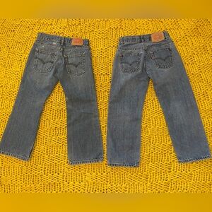 LEVI’S BUNDLE! 2 pairs of size 8 reg. boys jeans.